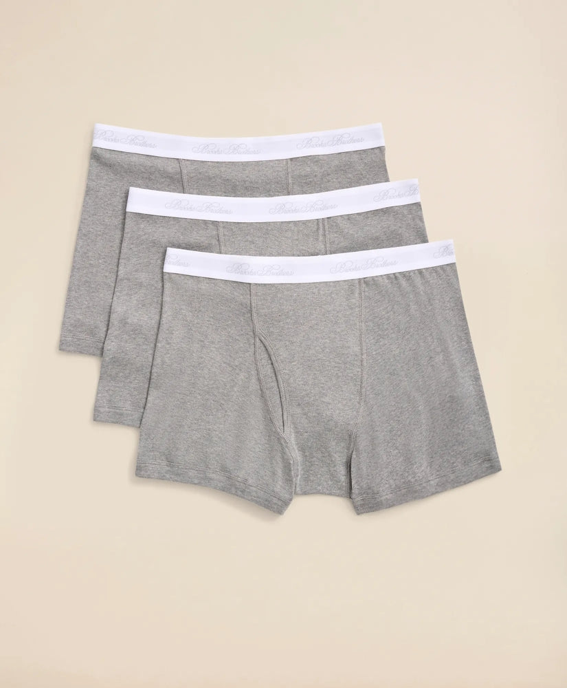 Supima® Cotton Boxer Briefs - 3 Pack