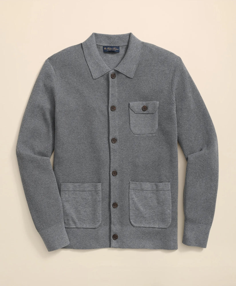 Supima® Cotton Chore Coat Sweater