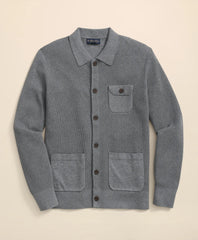 Supima® Cotton Chore Coat Sweater