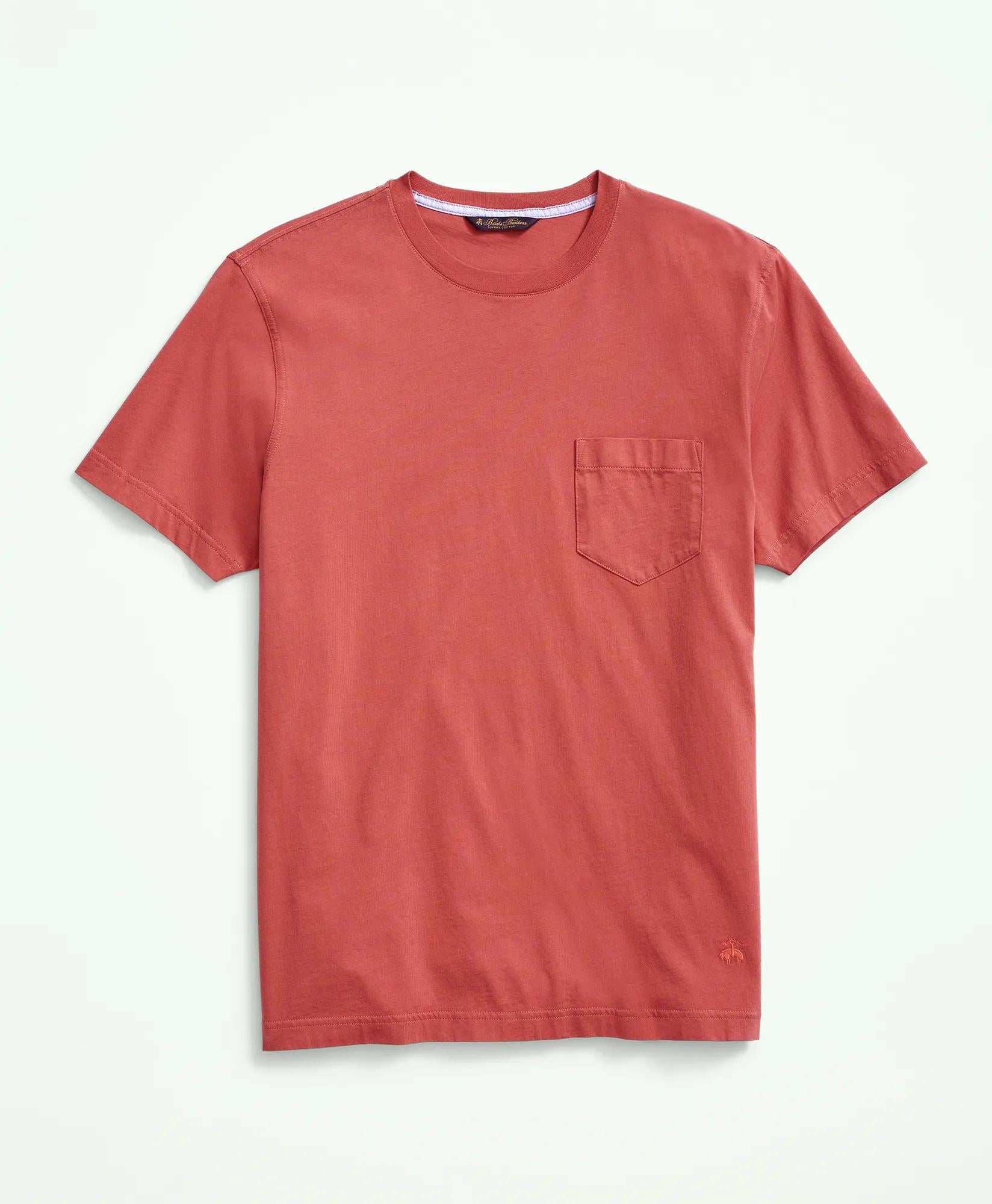 Supima® Cotton Pocket Crewneck T-Shirt