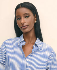 The Cropped Button-Down Shirt