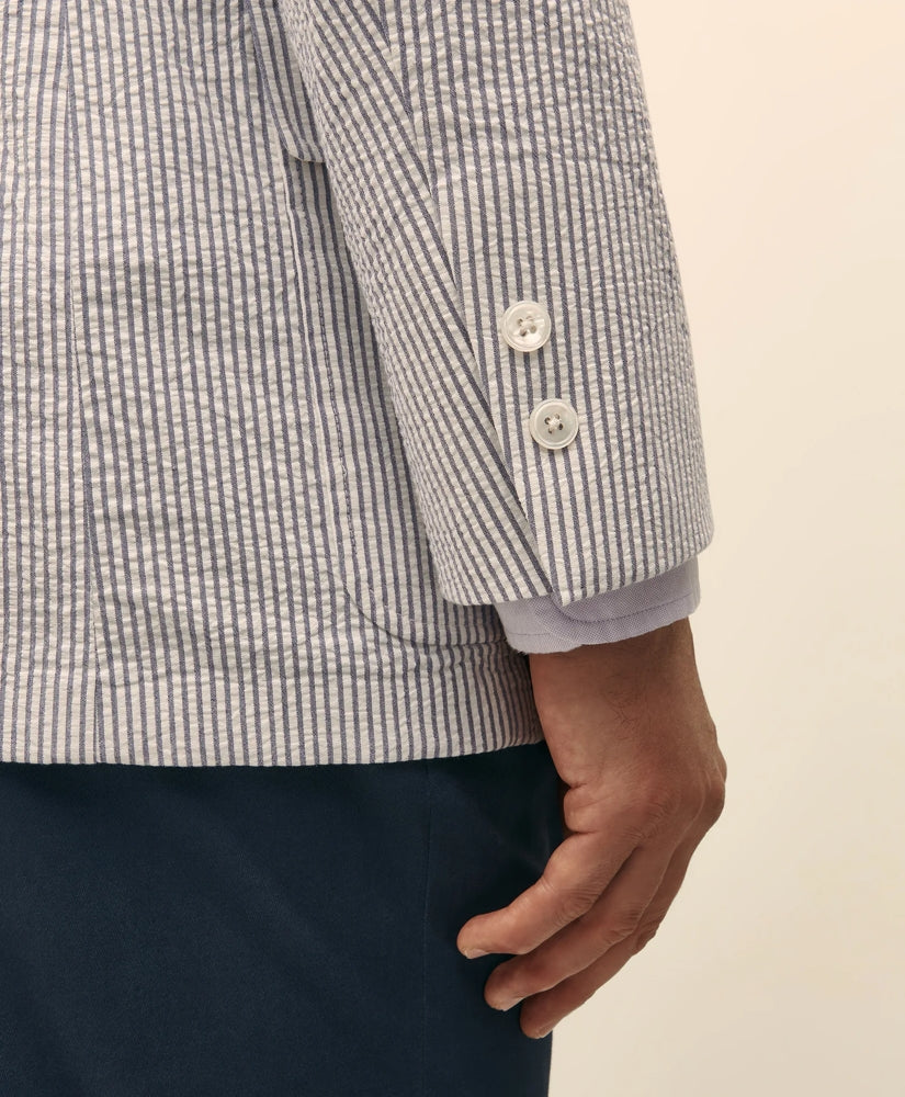 The No. 1 Sack Sport Coat in Cotton Seersucker