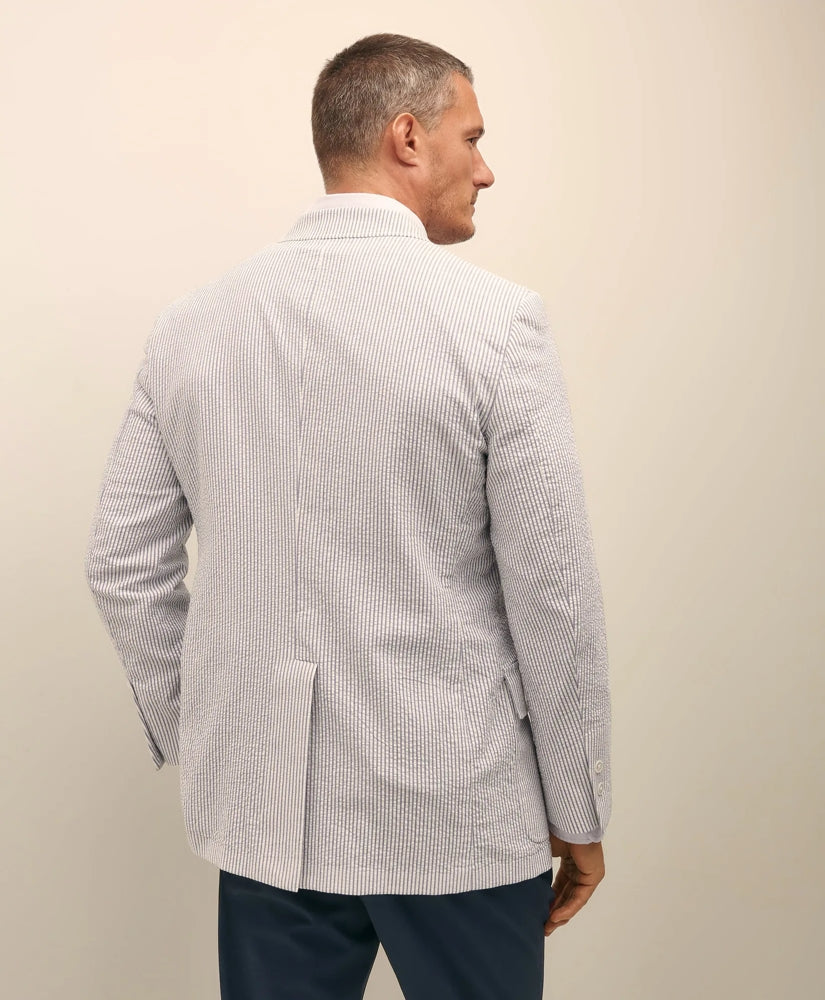The No. 1 Sack Sport Coat in Cotton Seersucker