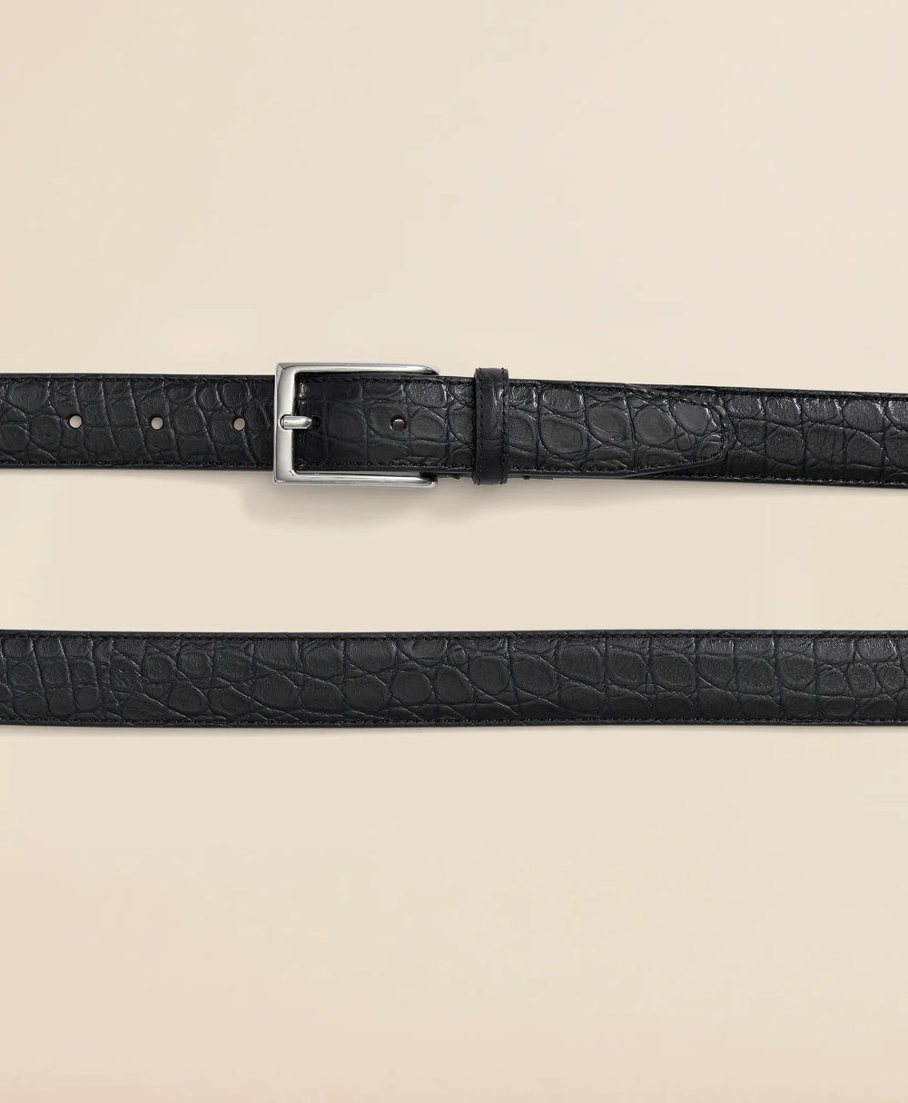 Leather Embossed Belt