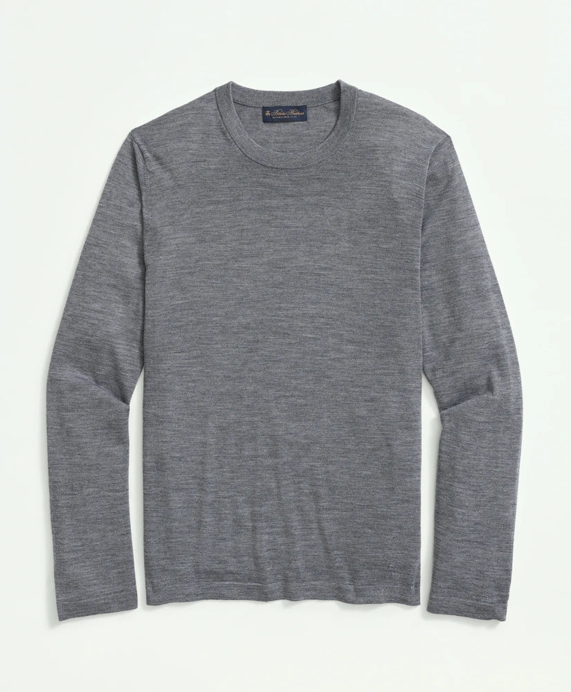 Lightweight Luxe All-Season Sweater, Crewneck
