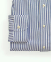 Stretch Supima® Cotton Non-Iron Pinpoint Oxford Button-Down Collar, Candy Stripe Dress Shirt