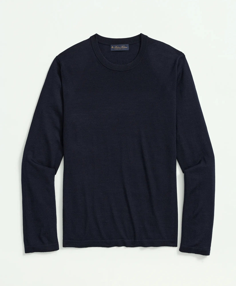 Lightweight Luxe All-Season Sweater, Crewneck