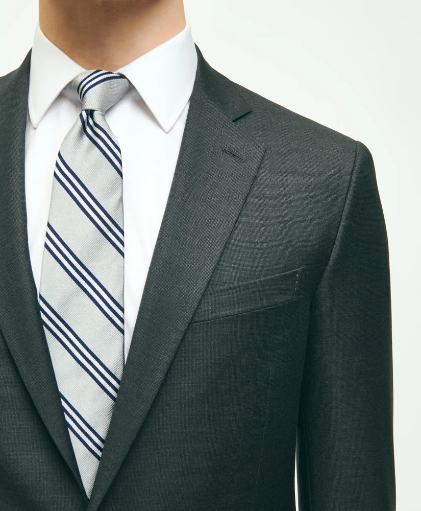 Classic Fit Wool Tic 1818 Suit