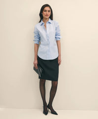 Classic-Fit Non-Iron Stretch Supima® Cotton Dress Shirt
