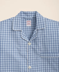 Cotton Broadcloth Gingham Short Pajamas
