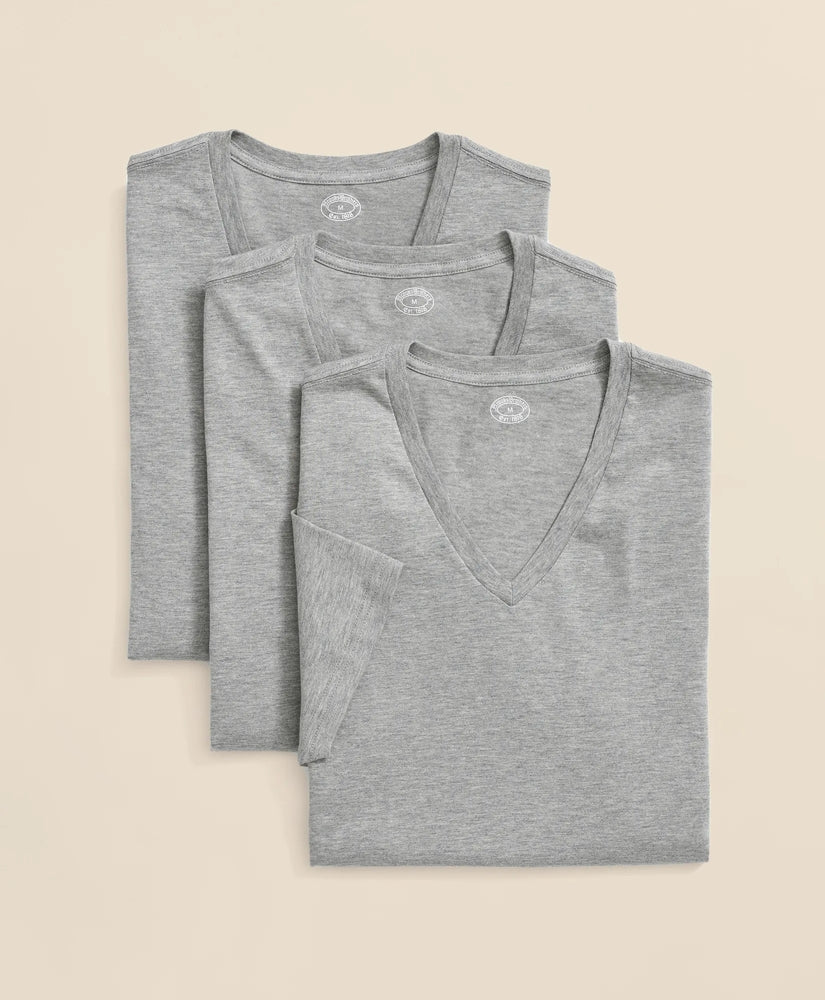 Supima® Cotton V-Neck Undershirt-3 Pack
