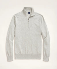 Big & Tall Supima® Cotton Quarter-Zip Sweater