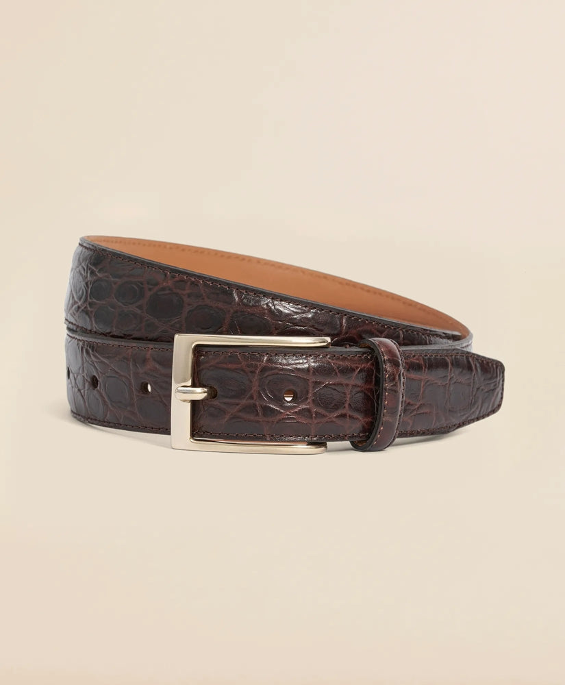 Leather Embossed Belt