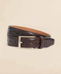 Leather Embossed Belt