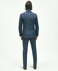 Slim Fit Wool Windowpane 1818 Suit