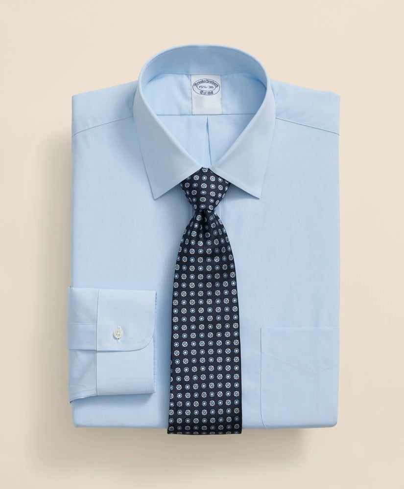 Pure Supima® Cotton Regular-Finish Ainsley Collar, Dress Shirt