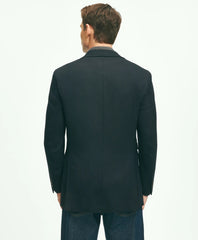 Slim Fit Stretch Wool Hopsack Blazer