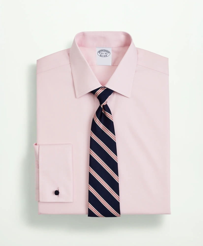 Stretch Supima® Cotton Non-Iron Pinpoint Oxford Ainsley Collar Dress Shirt