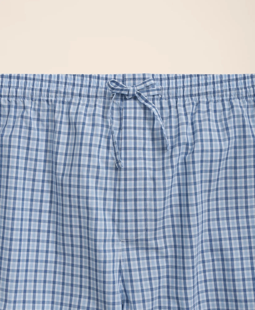 Cotton Broadcloth Gingham Pajamas