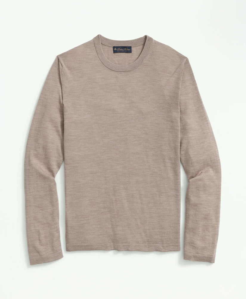 Lightweight Luxe All-Season Sweater, Crewneck